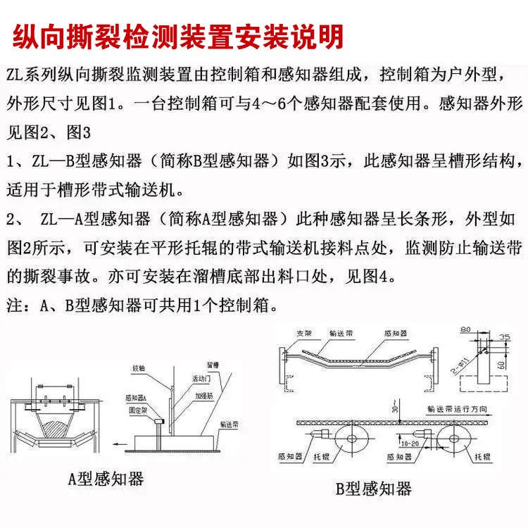 縱向撕裂保護(hù)裝置安裝示意圖