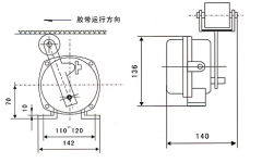 速度開關，測速傳感器XSAV11801（低速型）高低速速度開關