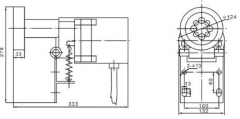 SJK-1、SJK-11皮帶打滑開關(guān)皮帶測速傳感器DH-J打滑開關(guān)